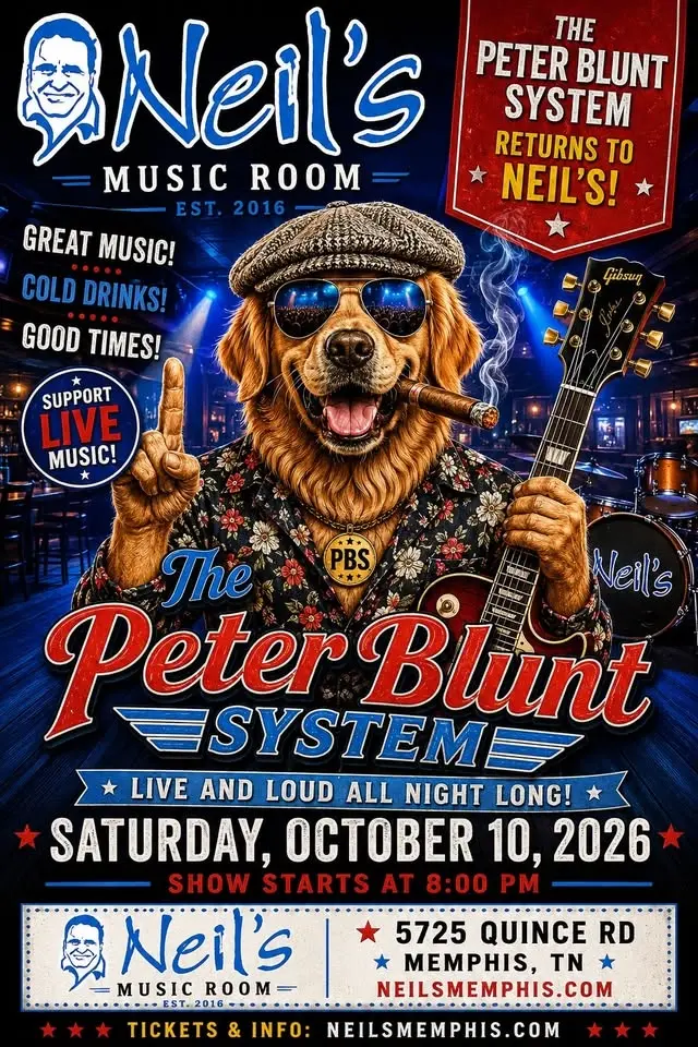 The Dog Is Back on Stage at Neil's Music Room!
