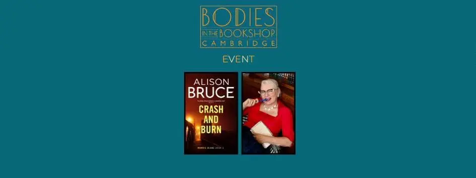 Book launch: Crash and Burn by Alison Bruce
