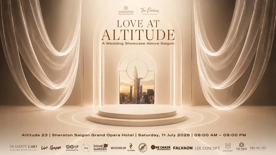 LOVE AT ALTITUDE | A WEDDING SHOWCASE ABOVE SAIGON