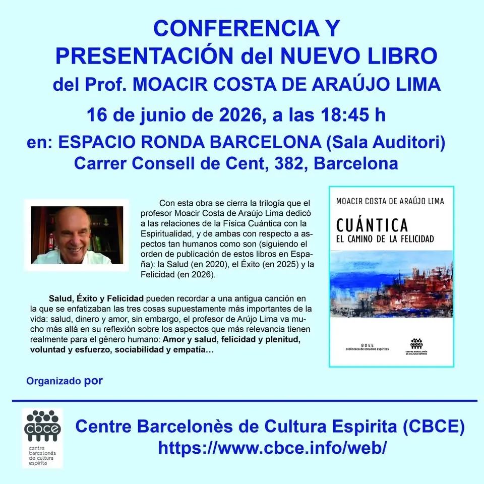 Presentación del libro CUÁNTICA: EL CAMINO DE LA FELICIDAD