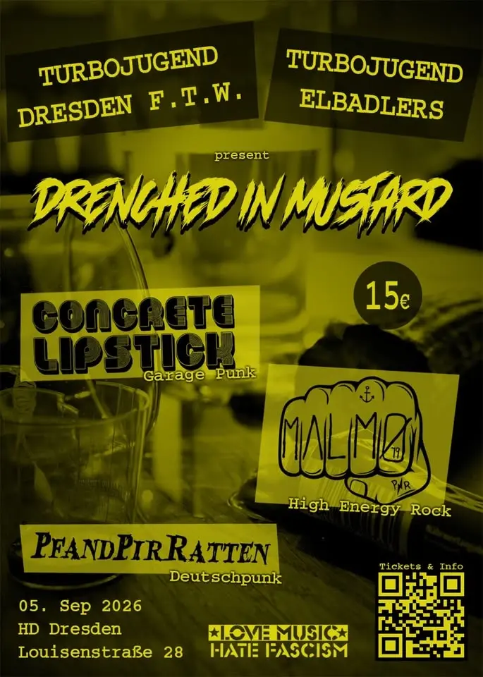 DRENCHED IN MUSTARD by TJ Elbadlers/ TJ Dresden F.T.W.