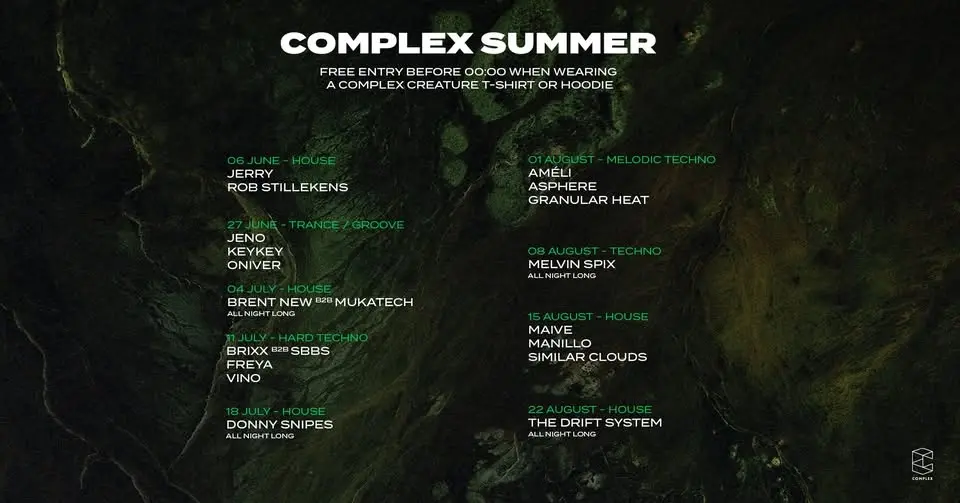 Complex Summer with The Drift System