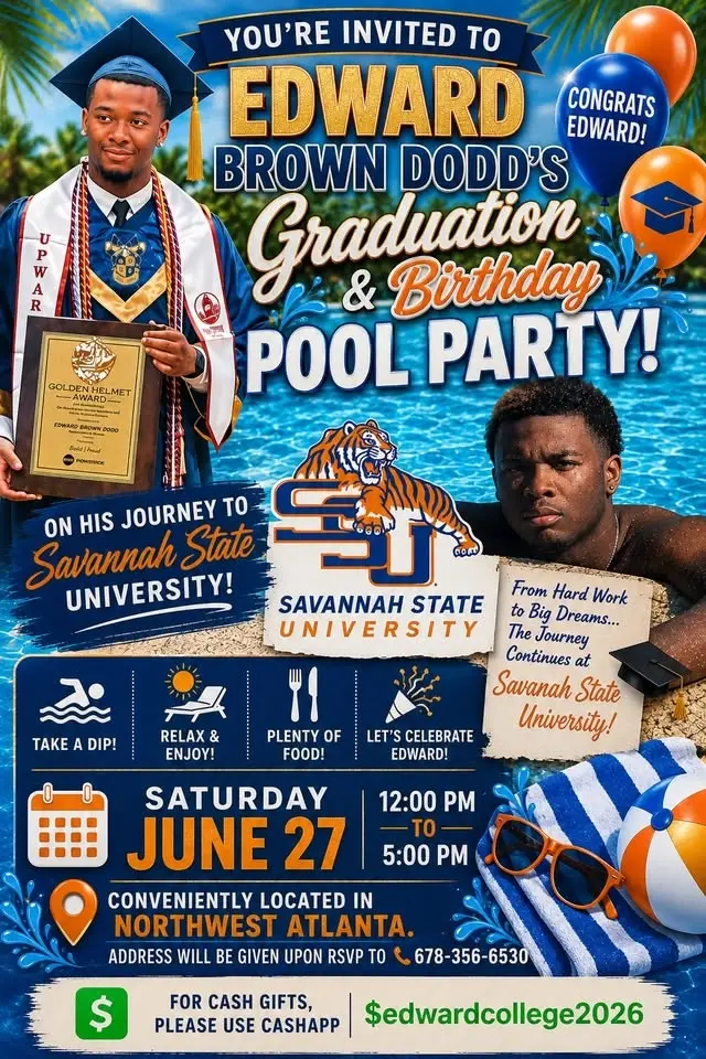 Edward’s graduation/birthday party