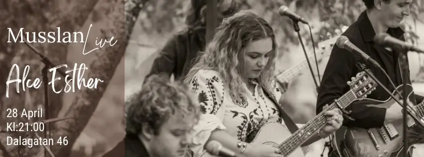 Alce Esther LIVE på Musslan