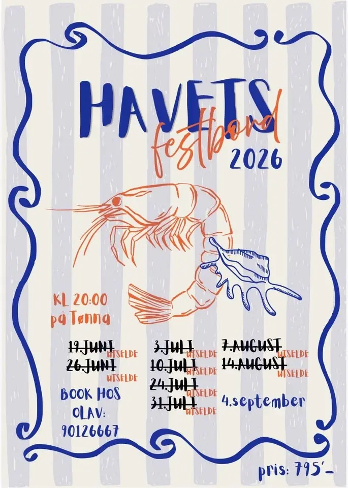 Ekstra Havets Festbord - 4.september