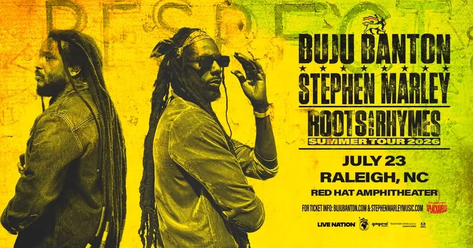Buju Banton & Stephen Marley Live in Raleigh, NC | 7/23/26 | Roots And Rhymes Tour