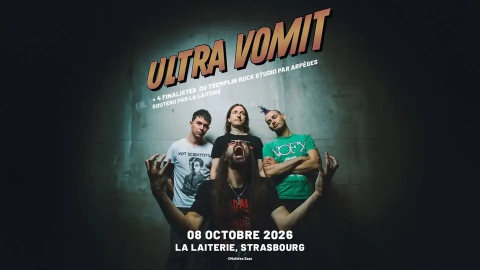 ULTRA VOMIT  - La Laiterie - Strasbourg