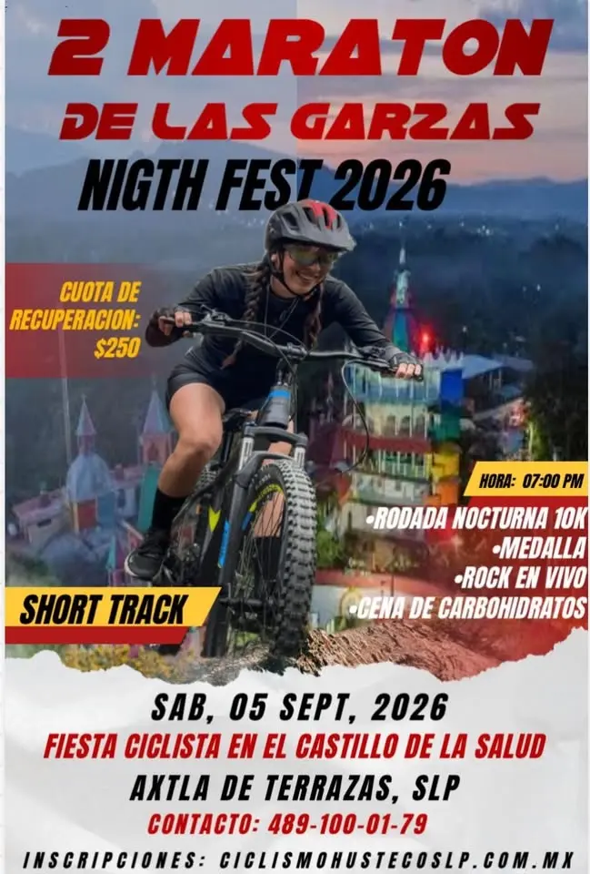Maratón de las Garzas “Night Fest” 2026