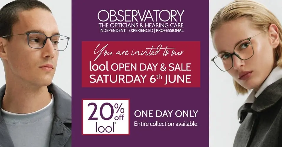 Lool Open Day & Sale at Observatory the Opticians in Muswell Hill
