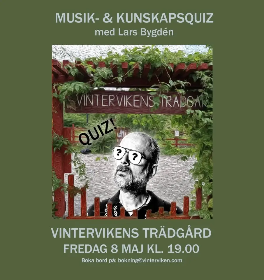 Musik och kunskapsquiz med Lars Bygdén