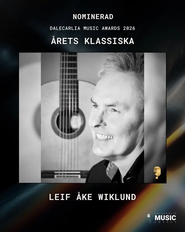 Musikgudstjänst - Farewell på klassisk gitarr