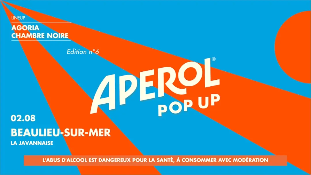 Aperol Pop-Up - Édition N°6 - Beaulieu-Sur-Mer - 2 Août 2026