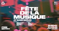 Fête de la Musique Open Air at SAGE - Free Entry