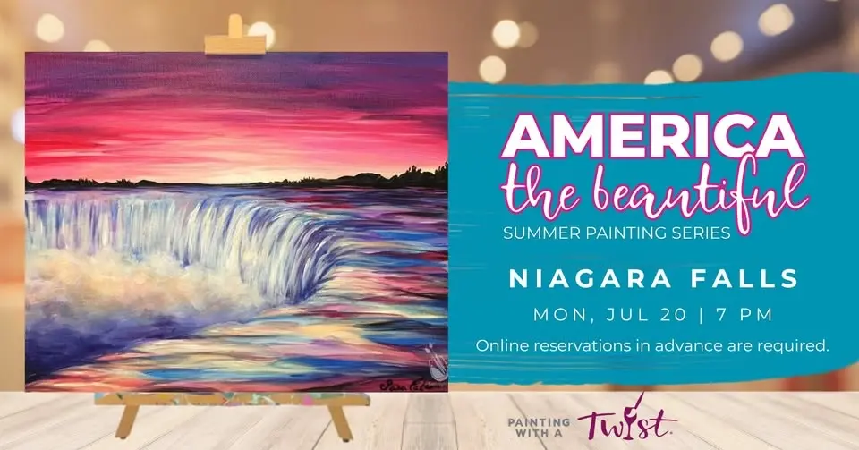 Paint & Sip - America the Beautiful: Niagara Falls