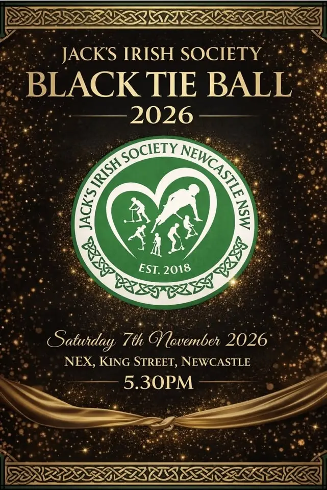 Jacks Irish Society Annual Black Tie Ball 2026