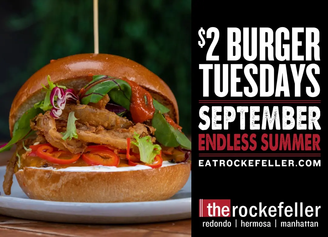 $2 Burger Tuesdays at The Rockefeller