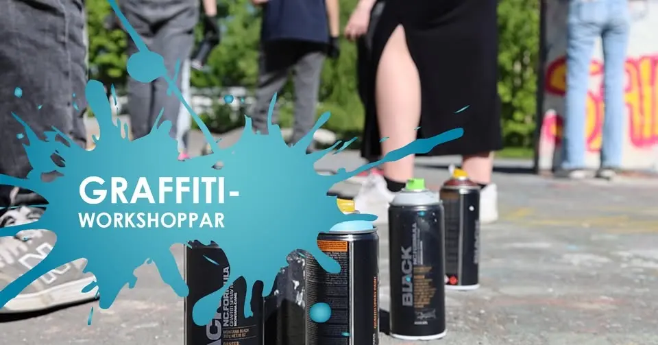 Graffitiworkshoppar vid Örebroväggen