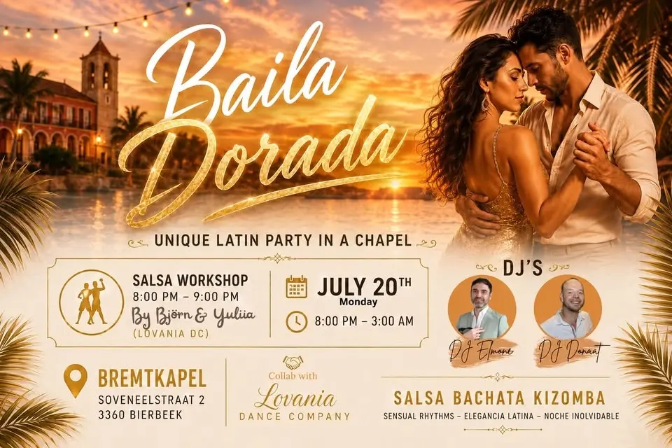 Baila Dorada - Unique Latin Party in a Chapel 💃🏻