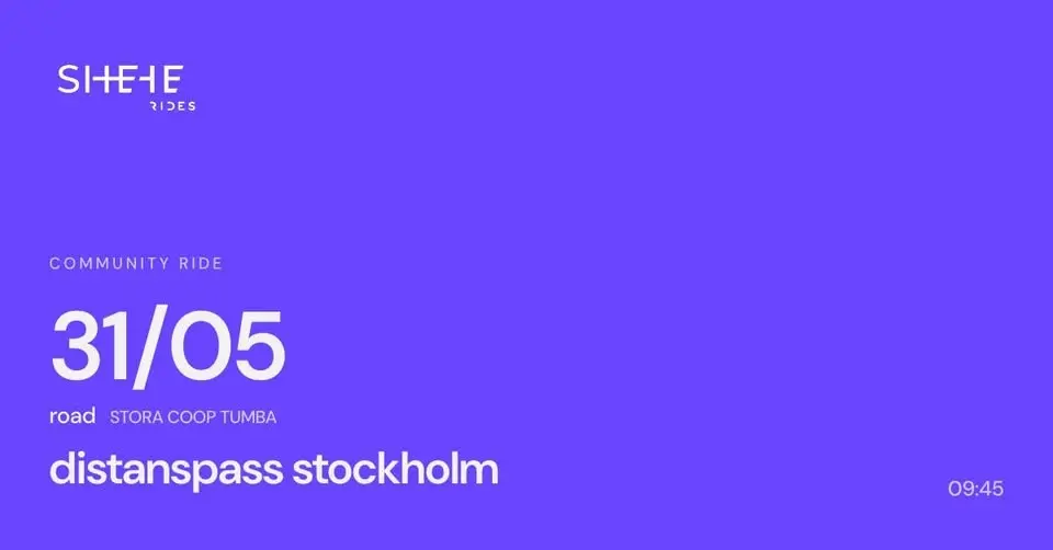 Distanspass Stockholm