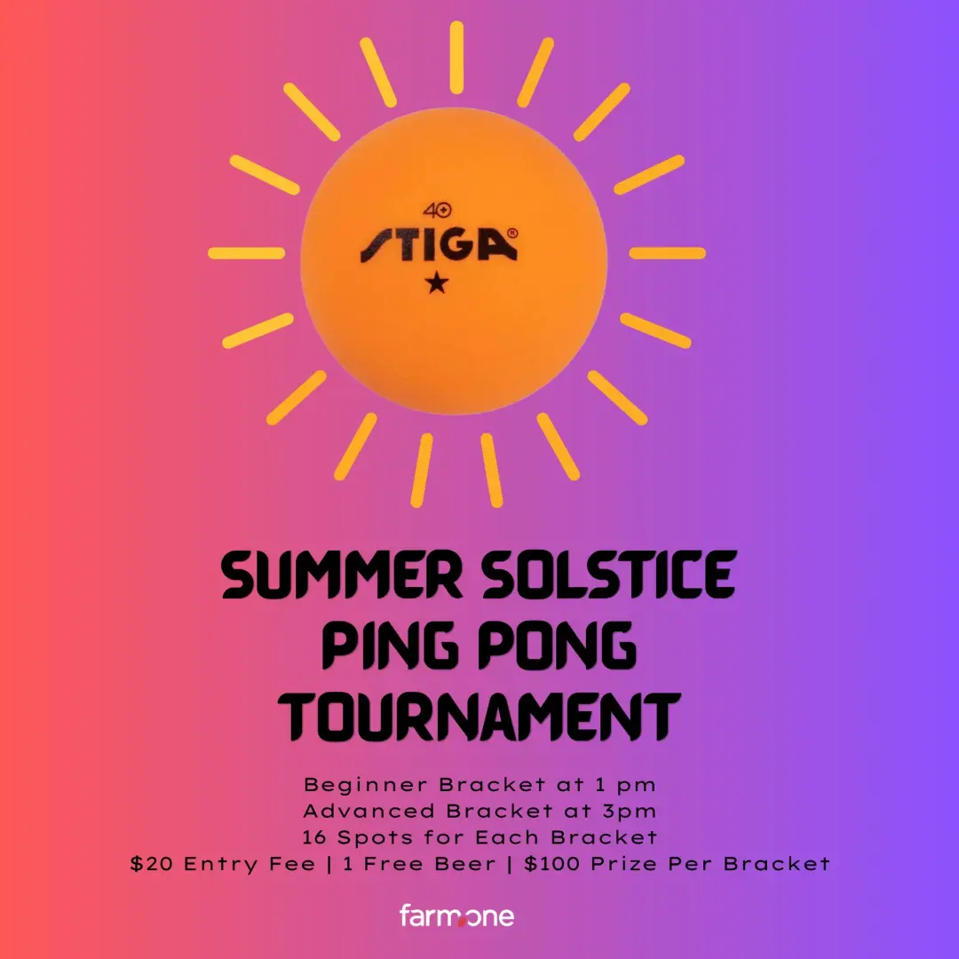 Summer Solstice Ping Pong Tournament