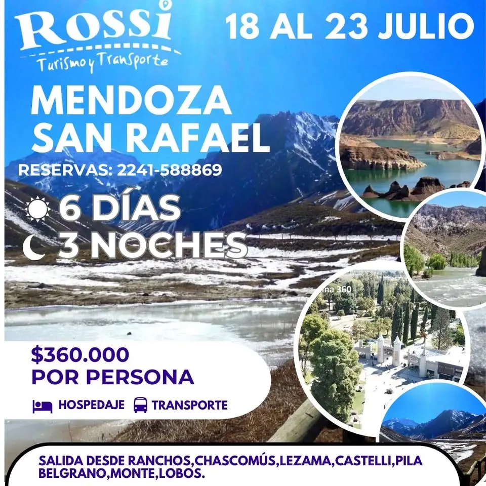 ¡VACACIONES DE INVIERNO EN SAN RAFAEL! �