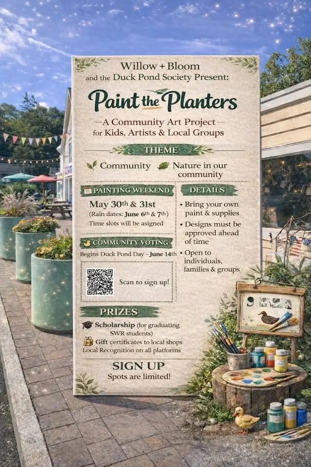Paint the Planters: Community Art Project
