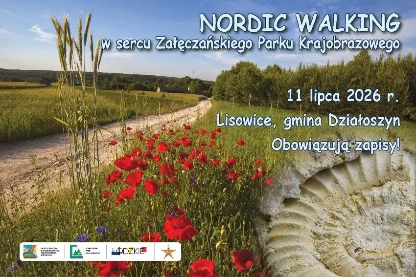 Nordic Walking w sercu Załęczańskiego Parku Krajobrazowego