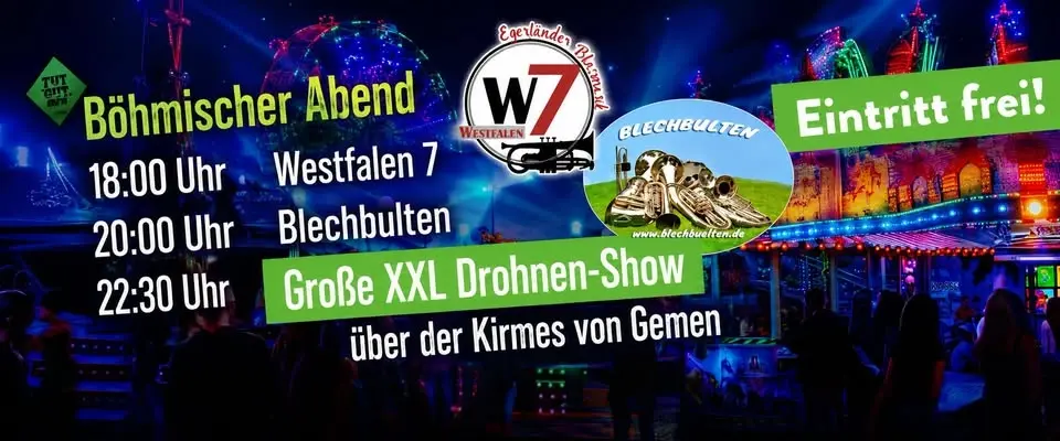Böhmischer Abend auf der Gemener Kirmes