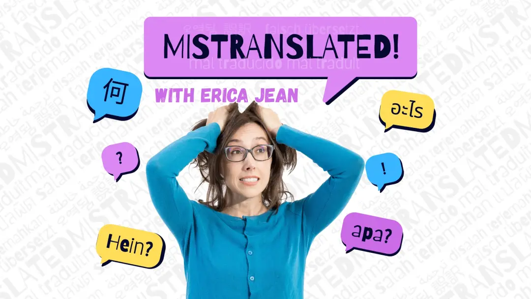 MISTRANSLATED! | English Stand-Up Comedy with Erica Jean @TheComedyPub
