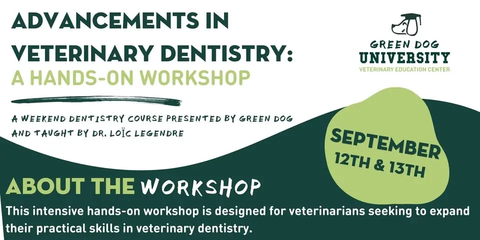Advancements in Veterinary Dentistry : A Hands-On Workshop