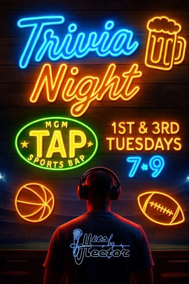 Trivia Night @ TAP Sports Bar MGM Springfield