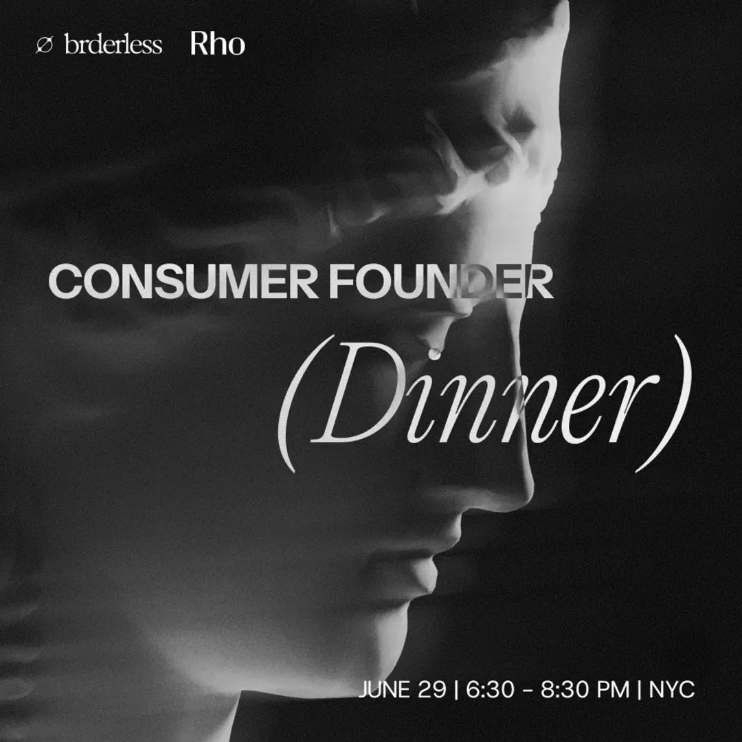 Consumer Founder Dinner