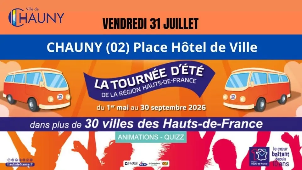 ANIMATION - Tournée d'été des Hauts-de-France