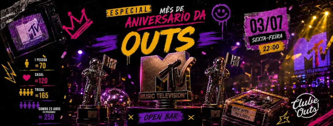 Open Bar | Mtv 2000 | Especial Outs 23 Anos