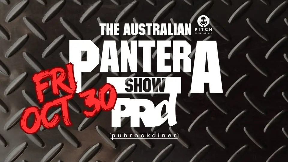 AUSTRALIAN PANTERA SHOW - DEVONPORT OCT 30