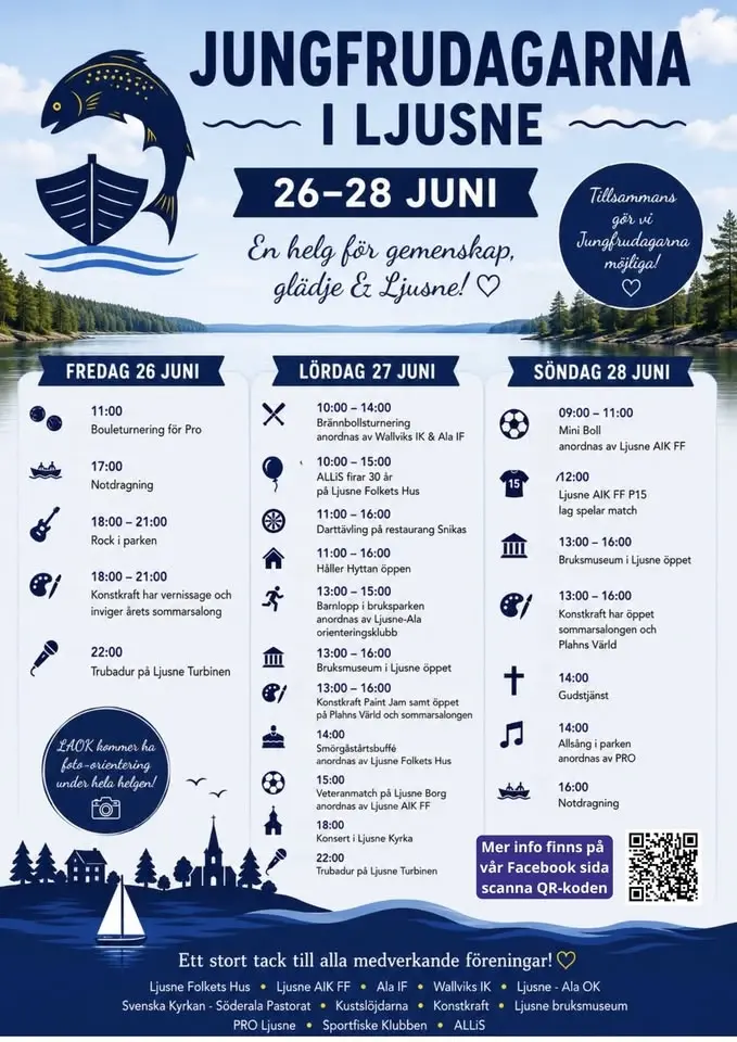 Jungfrudagarna 26-28 juni 2026