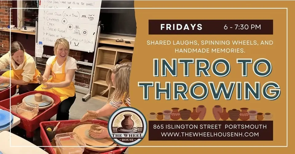 Intro to Wheel Throwing! TGIF! 