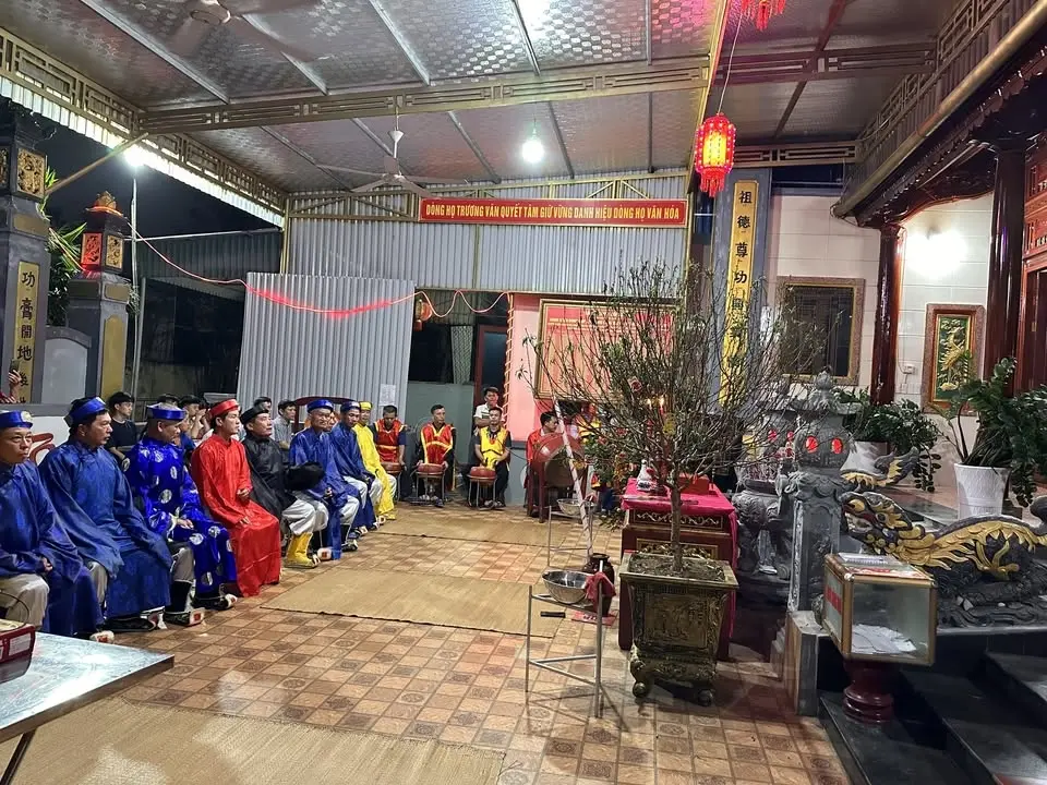 Lễ Yết Tổ rằm tháng giêng 2026 họ Trương Văn Diễn Kim