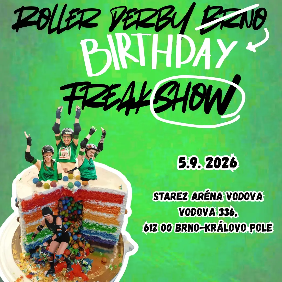 Roller Derby Birthday FreakSHOW