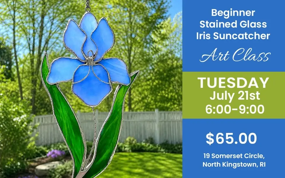 Beginner Iris Stained Glass Workshop