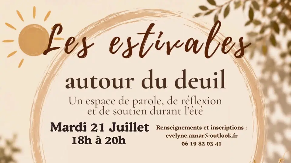 Les estivales autour du deuil - espace d'échange et de partage