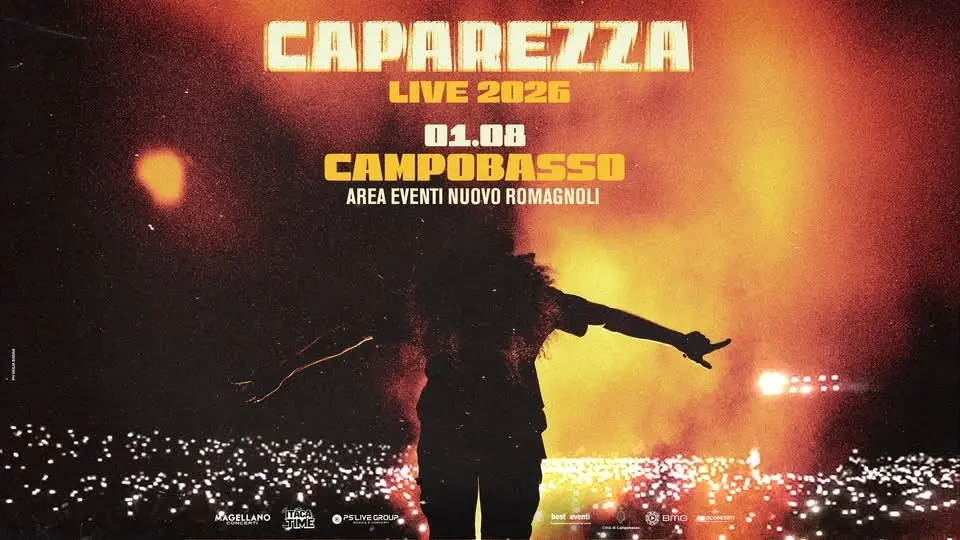 CAPAREZZA - 01.08.2026 - Campobasso, Area Eventi Nuovo Romagnoli
