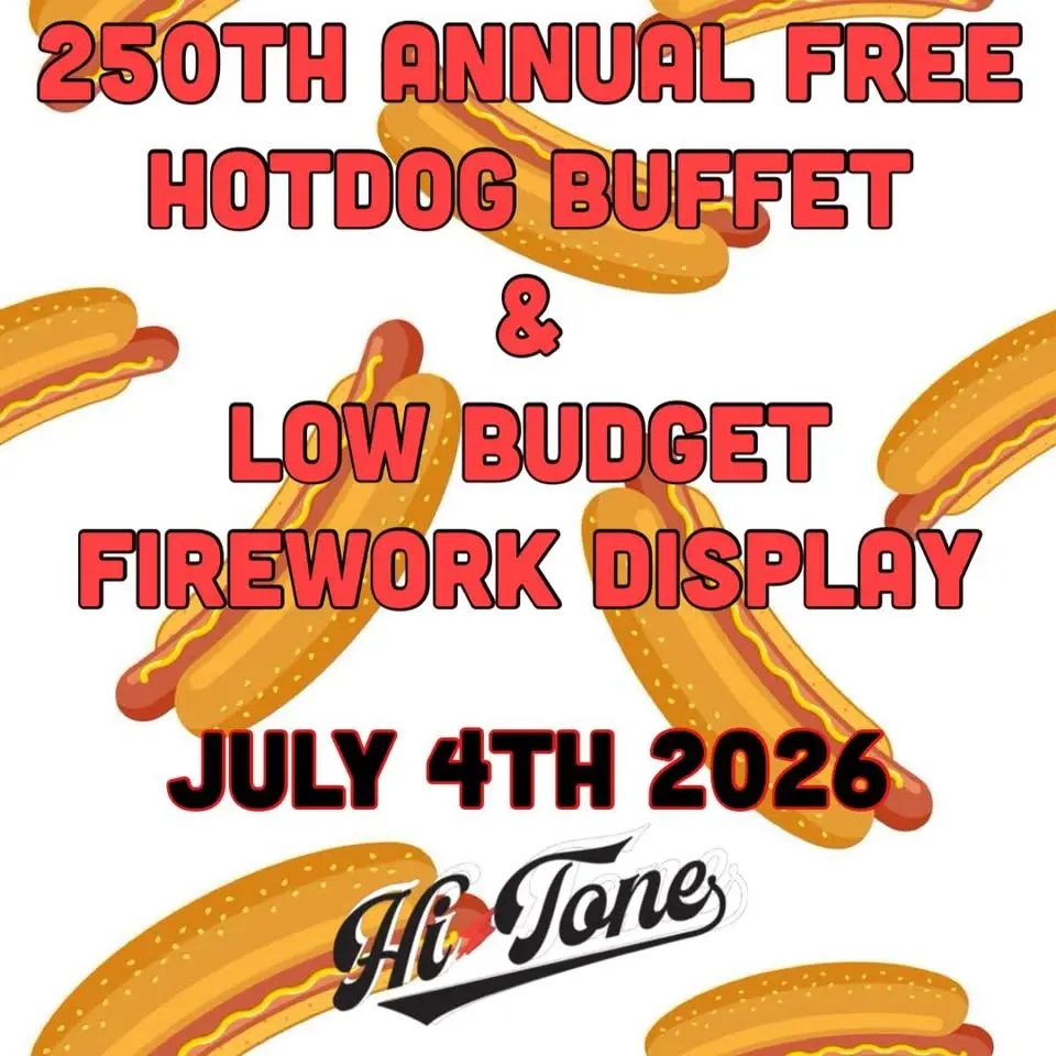 Low Budget Fireworks Display + Free Hotdog Buffet [Small Room-Downstairs]