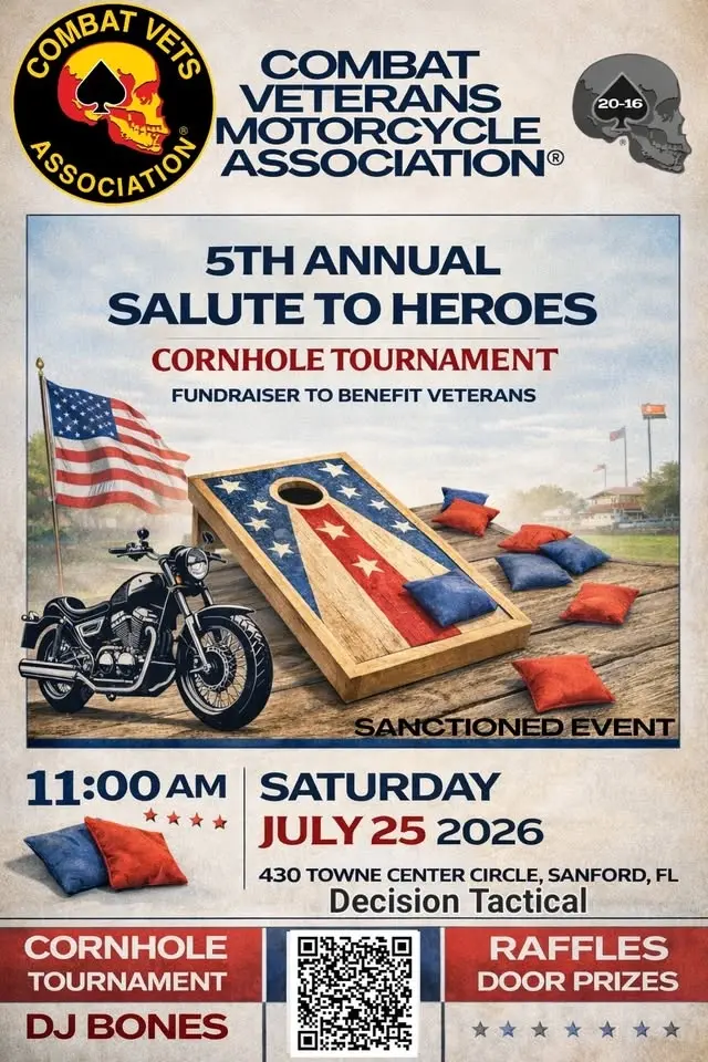 5th Annual Salute to Heroes Cornhole Tournament