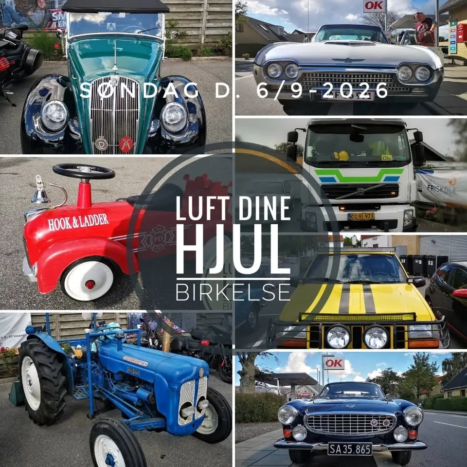 Søndag d. 6/9-26 - Luft dine hjul