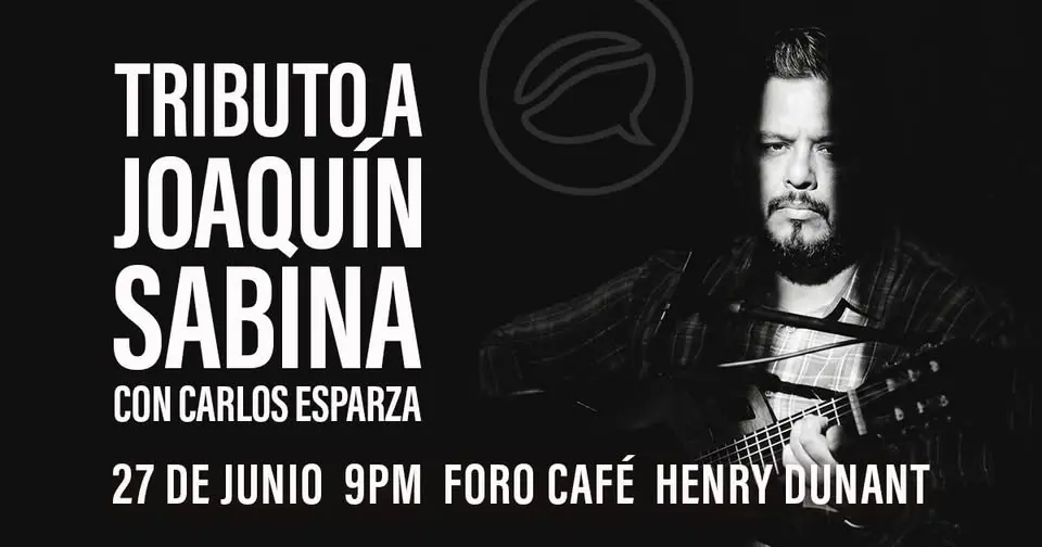 Tributo a Joaquín Sabina - Carlos Esparza en Foro Café