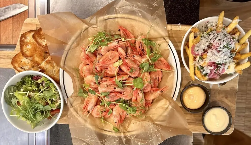 Räkfrossa på terrassen 🦐