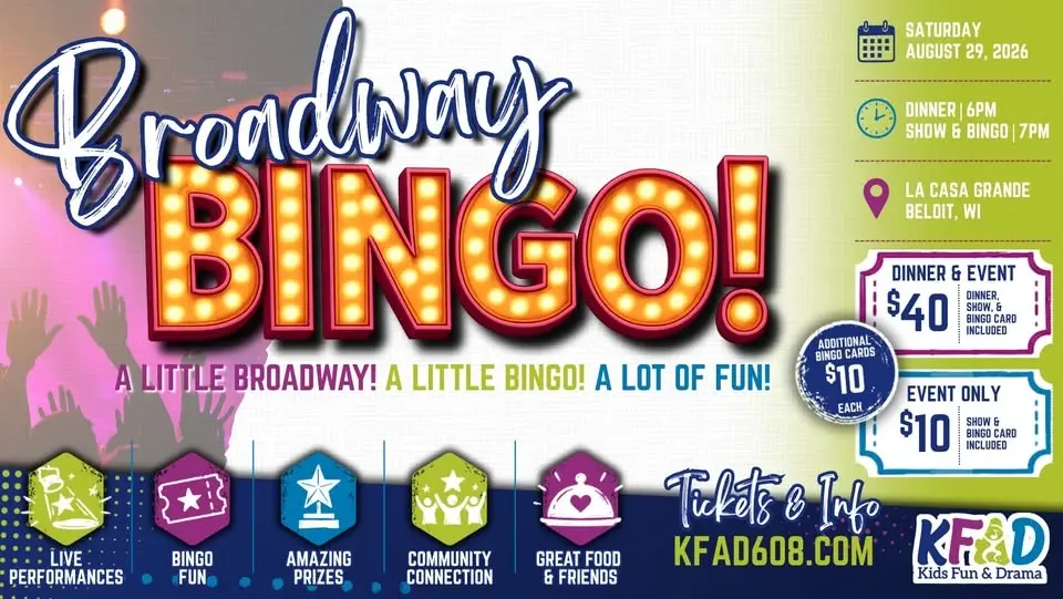 KFAD Presents Broadway Bingo!