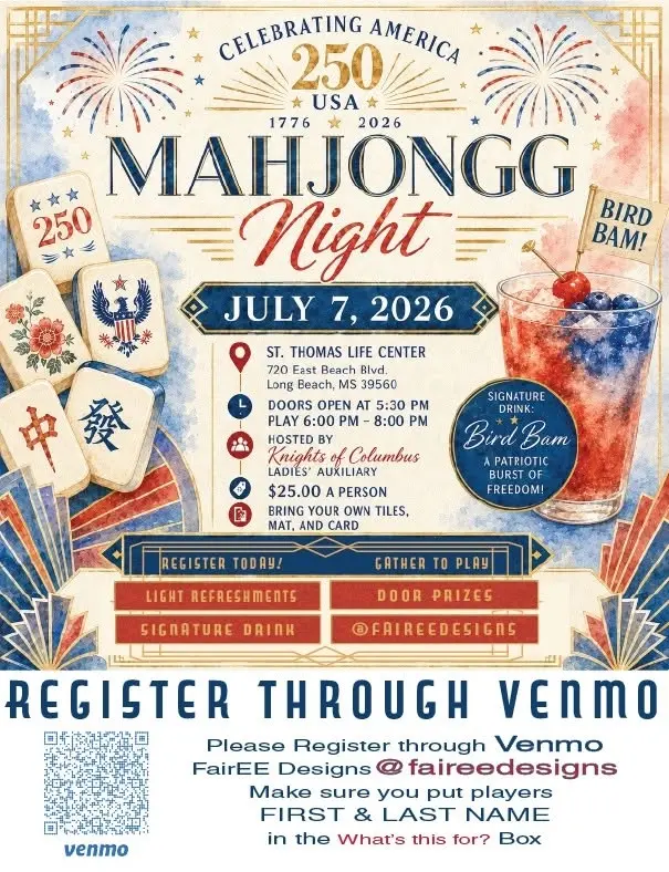 K of C Mahjong Night!