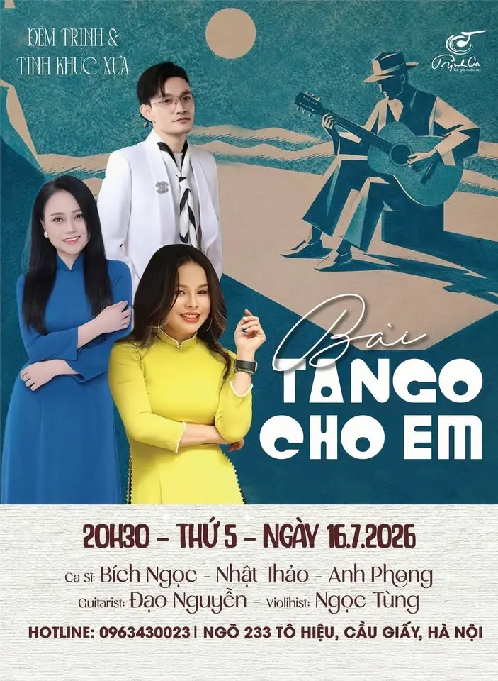 Đêm Nhạc: BÀI TANGO CHO EM